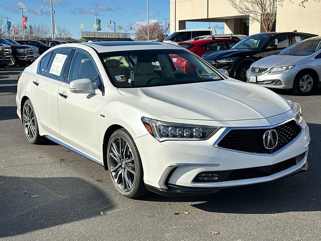 used 2018 Acura RLX Sport Hybrid car, priced at $25,448