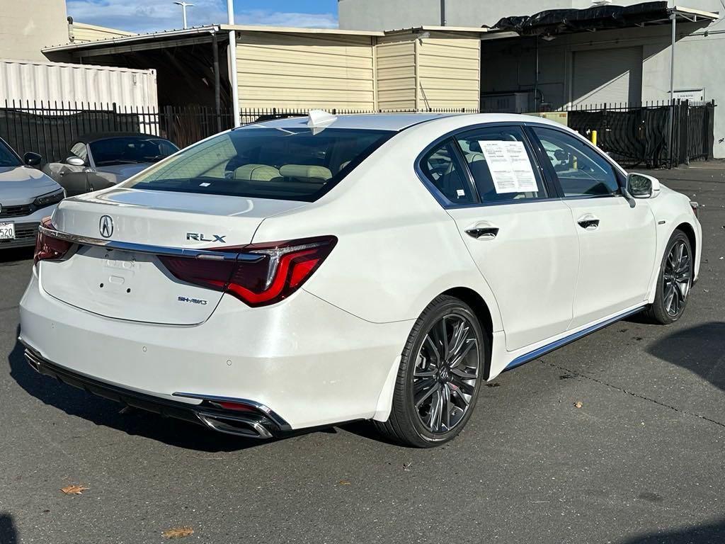 used 2018 Acura RLX Sport Hybrid car, priced at $25,448