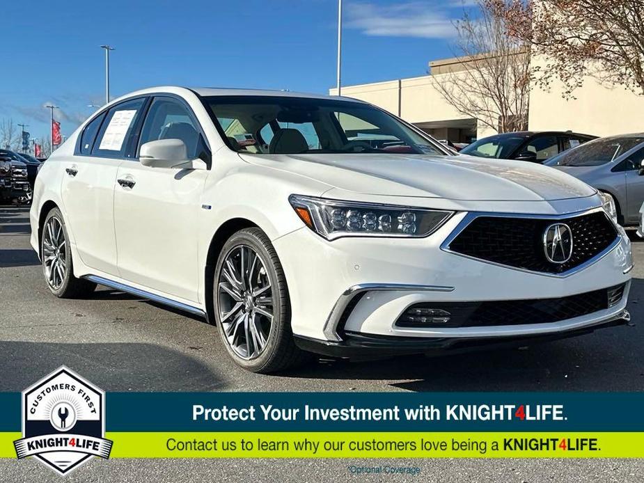 used 2018 Acura RLX Sport Hybrid car, priced at $25,998