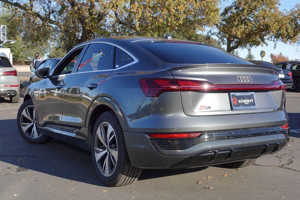 new 2024 Audi Q8 e-tron car, priced at $79,125