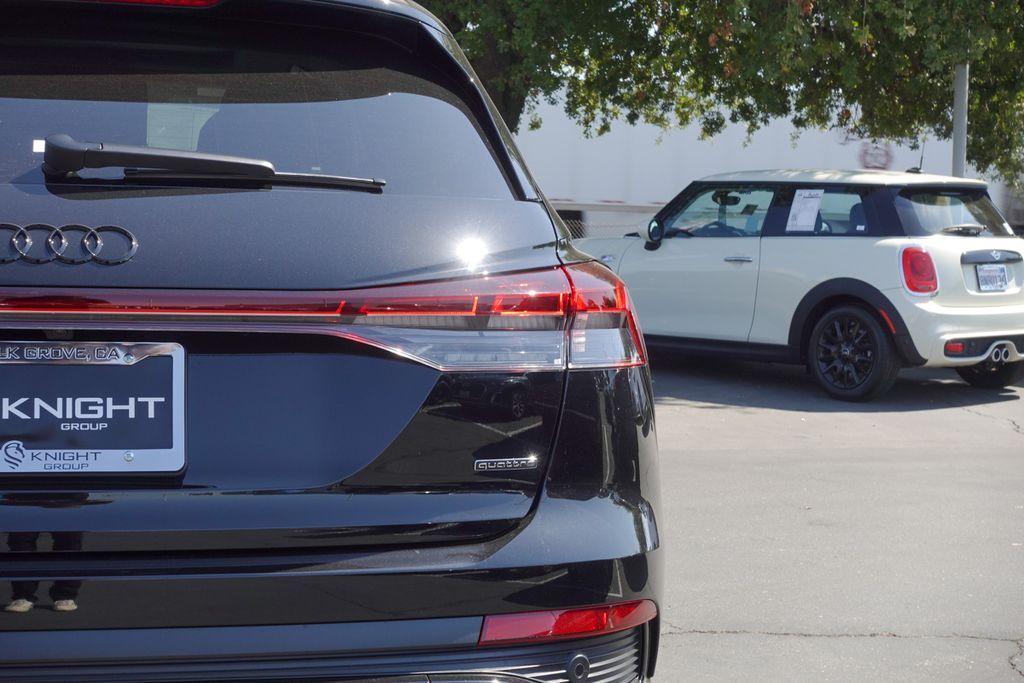 new 2024 Audi Q4 e-tron car, priced at $57,540