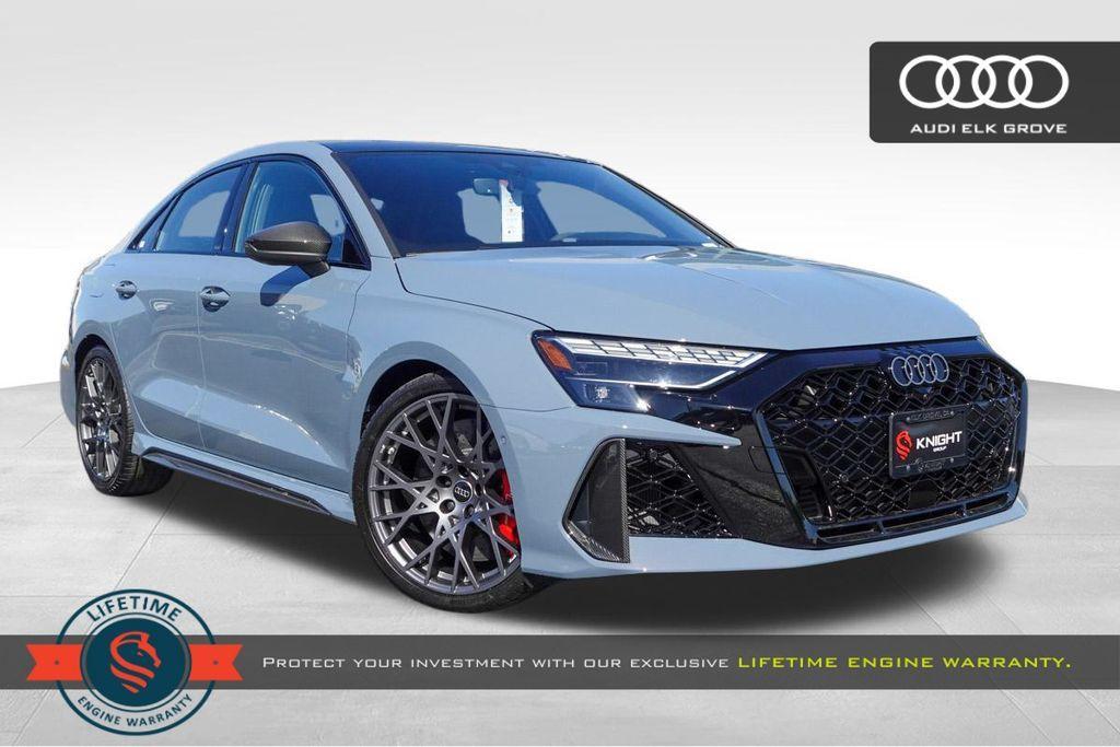 new 2025 Audi RS 3 car, priced at $77,860