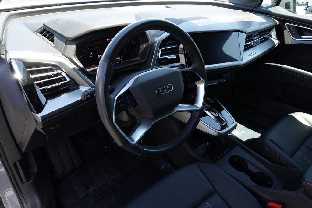 used 2024 Audi Q4 e-tron car, priced at $33,307