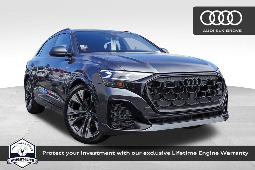 new 2025 Audi Q8 car, priced at $85,255
