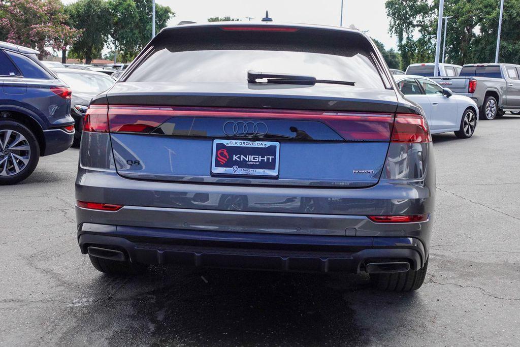 new 2025 Audi Q8 car, priced at $85,255