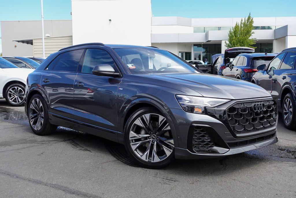 new 2025 Audi Q8 car, priced at $85,255