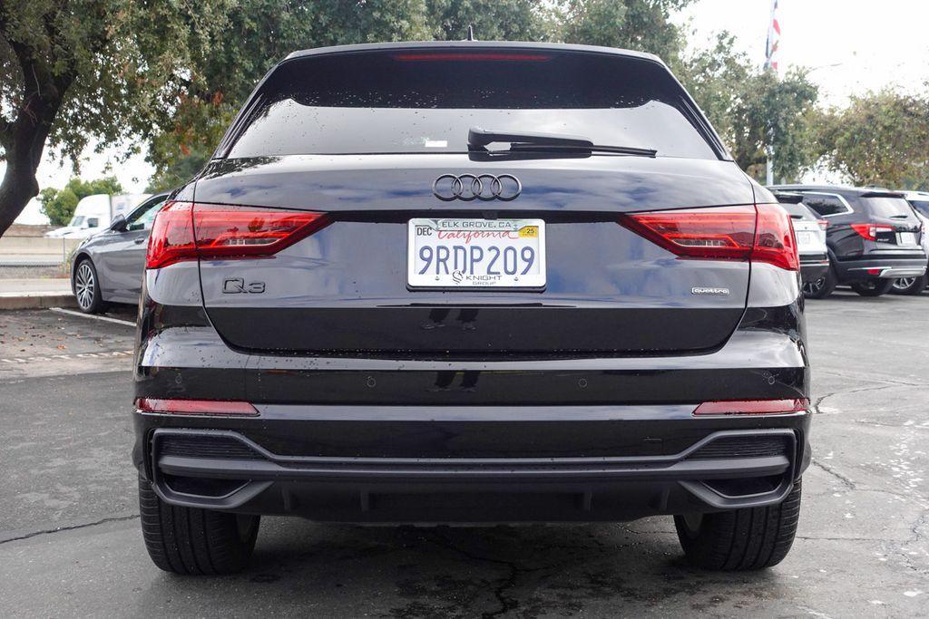 used 2025 Audi Q3 car, priced at $34,417