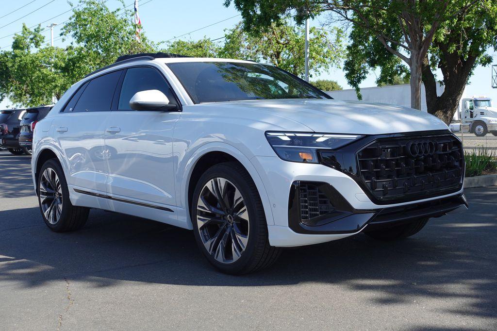new 2025 Audi Q8 car, priced at $78,735