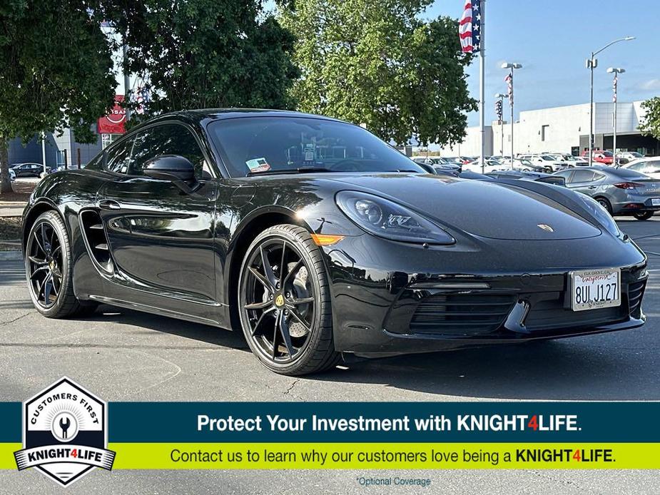 used 2018 Porsche 718 Cayman car, priced at $53,355