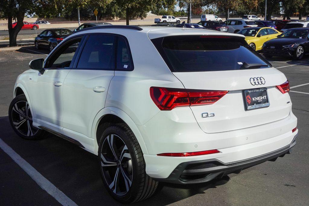 new 2024 Audi Q3 car, priced at $46,125