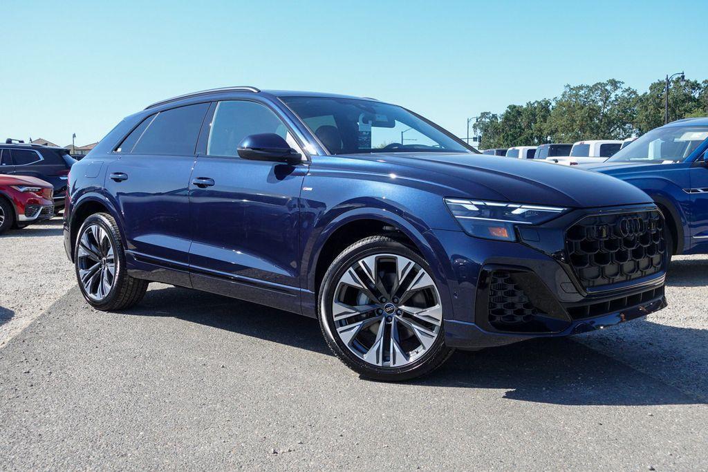 new 2025 Audi Q8 car, priced at $77,305