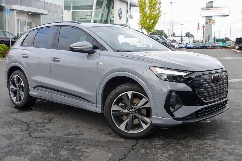 used 2023 Audi Q4 e-tron car, priced at $27,299