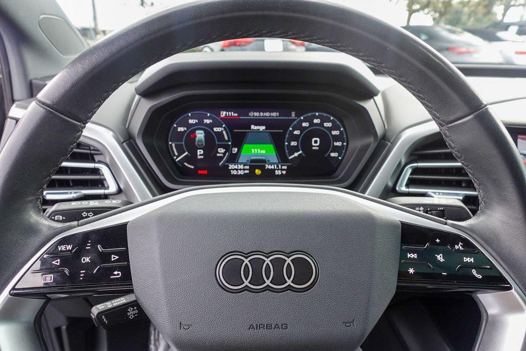 used 2023 Audi Q4 e-tron car, priced at $27,299