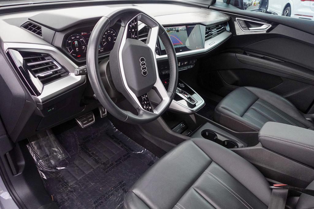 used 2023 Audi Q4 e-tron car, priced at $27,299