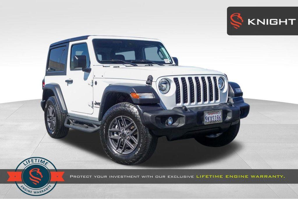 used 2024 Jeep Wrangler car, priced at $35,277