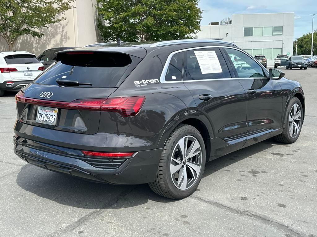 used 2024 Audi Q8 e-tron car, priced at $50,777