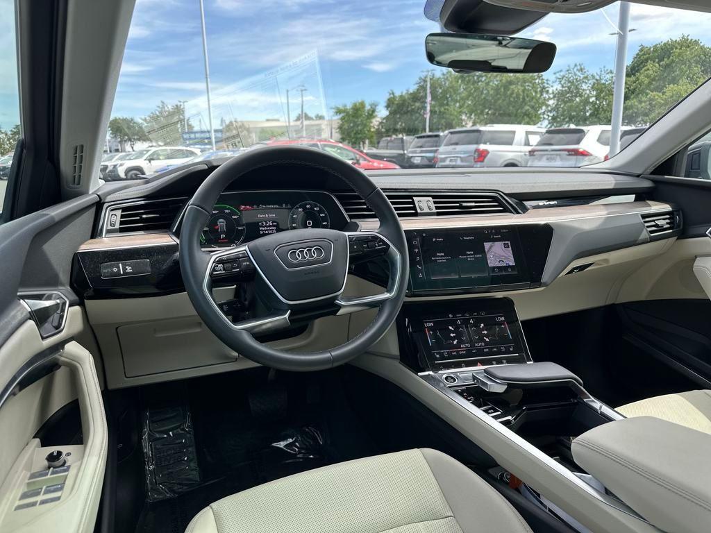 used 2024 Audi Q8 e-tron car, priced at $50,777