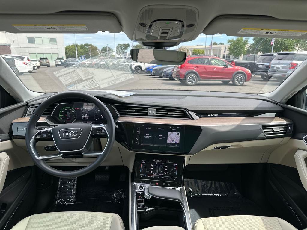 used 2024 Audi Q8 e-tron car, priced at $50,777