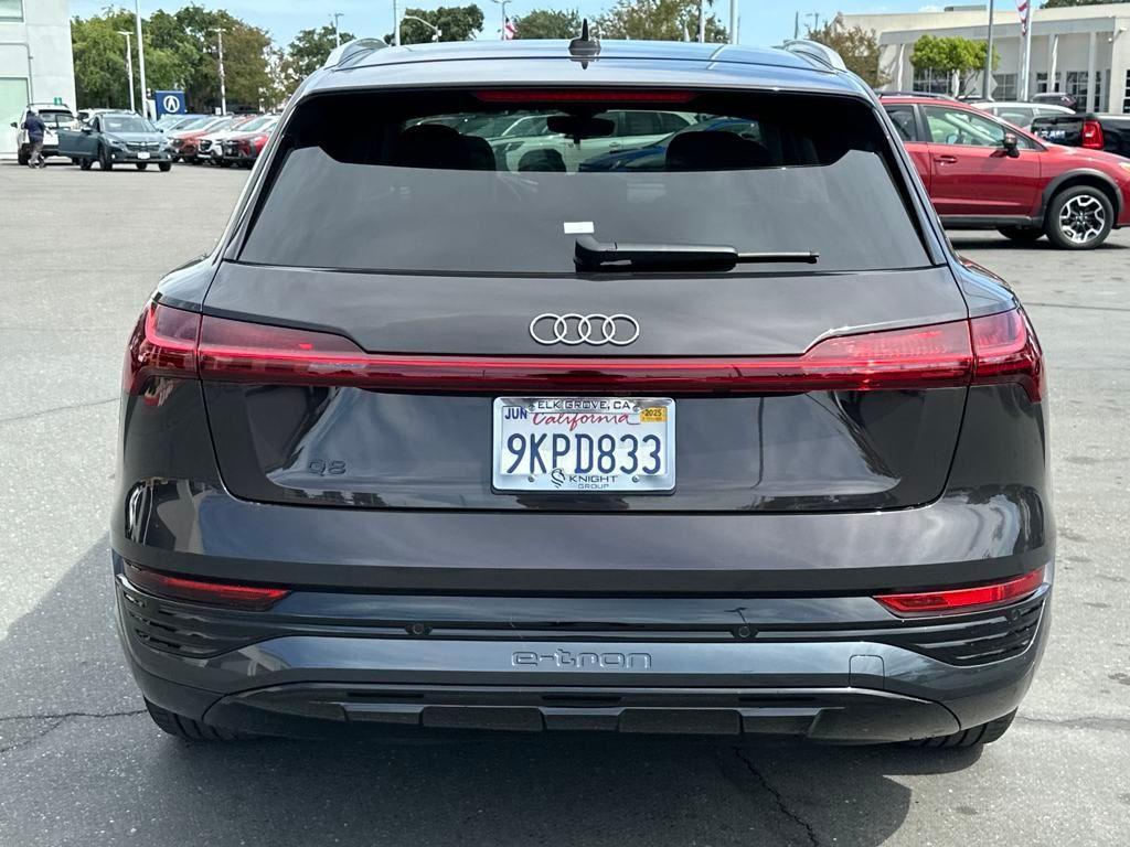 used 2024 Audi Q8 e-tron car, priced at $50,777