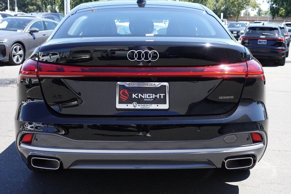 new 2025 Audi A5 car, priced at $55,475