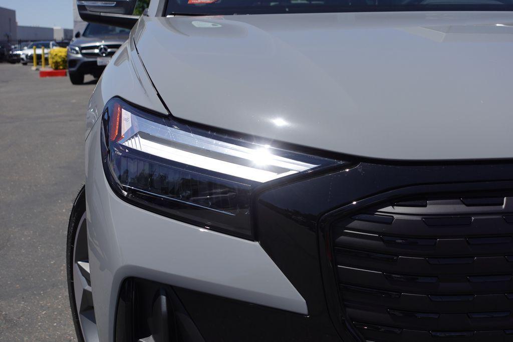 new 2025 Audi Q4 e-tron car, priced at $57,580