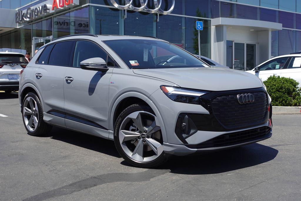 new 2025 Audi Q4 e-tron car, priced at $57,580