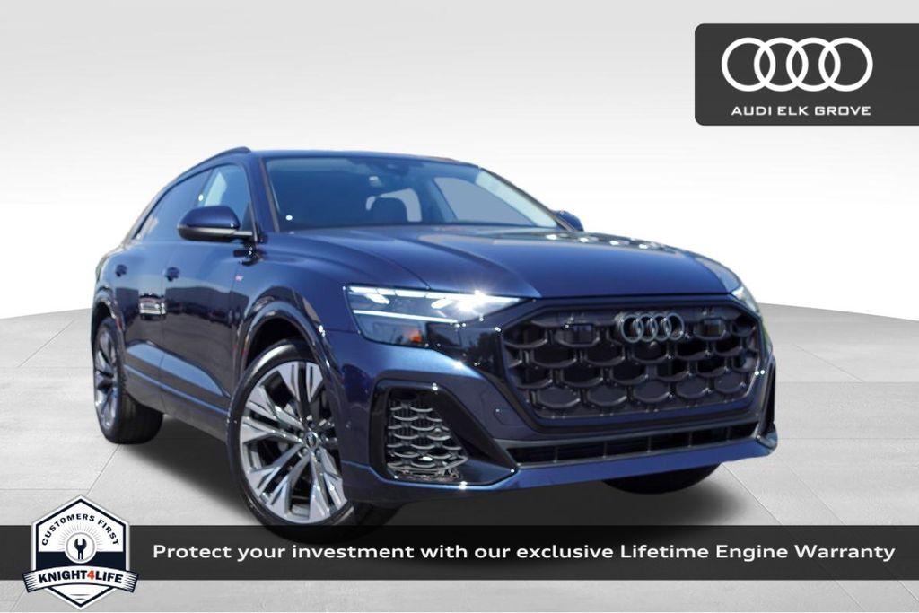 new 2025 Audi Q8 car, priced at $83,805