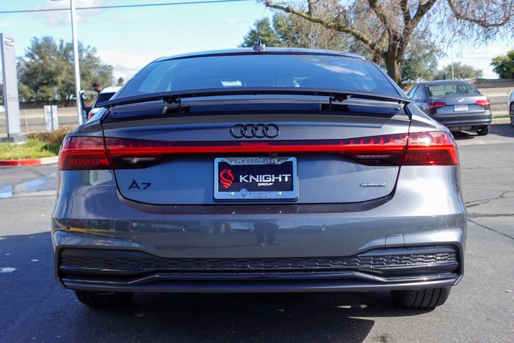 new 2025 Audi A7 car, priced at $77,785