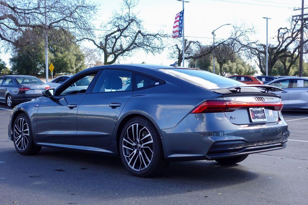 new 2025 Audi A7 car, priced at $77,785