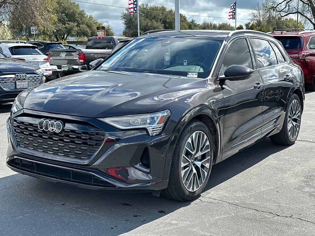 used 2024 Audi Q8 e-tron car, priced at $49,888