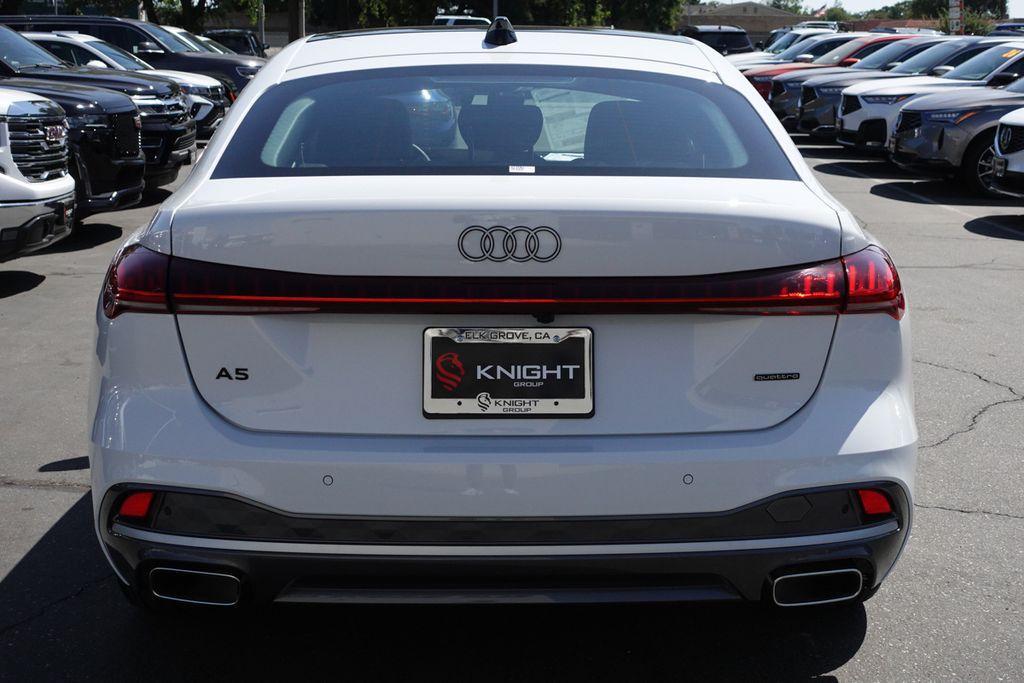 new 2025 Audi A5 car, priced at $49,900