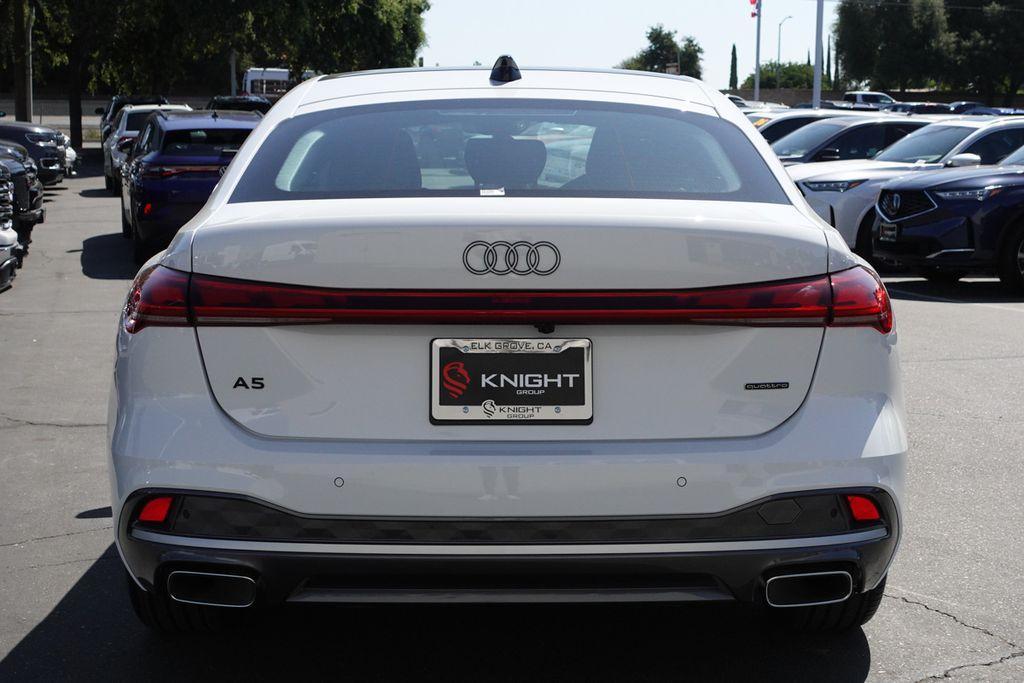 new 2025 Audi A5 car, priced at $54,475