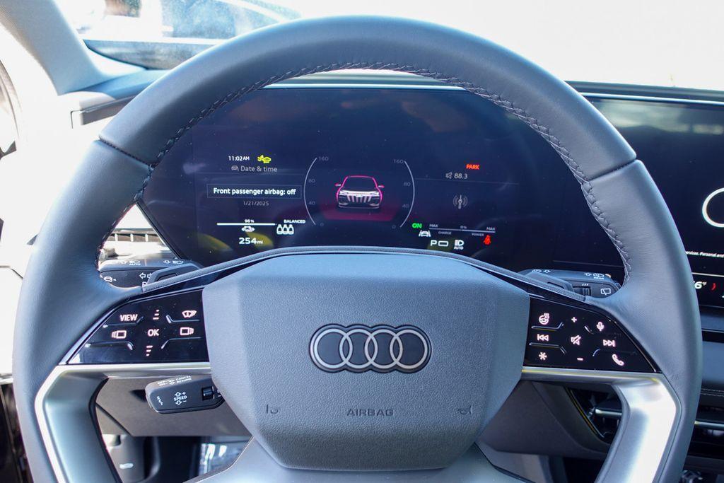 new 2025 Audi Q6 e-tron car, priced at $75,750