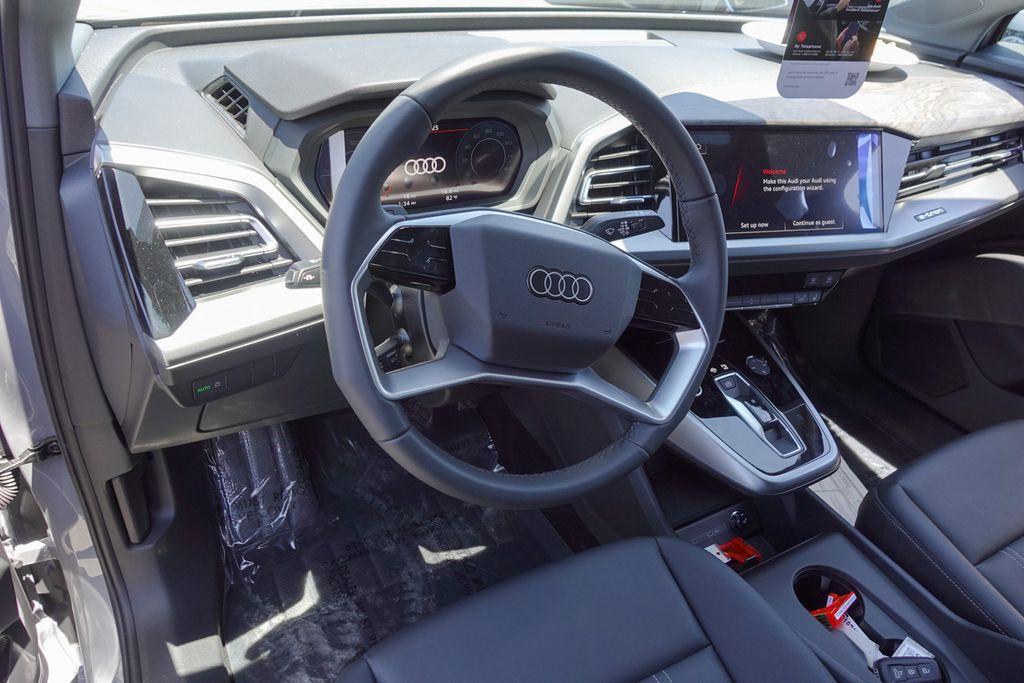 new 2025 Audi Q4 e-tron car, priced at $51,365