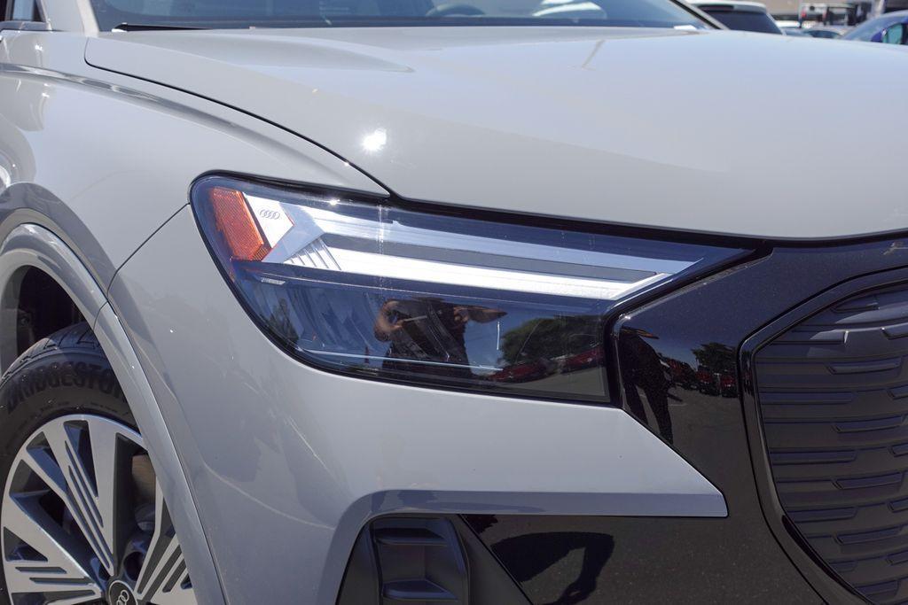 new 2025 Audi Q4 e-tron car, priced at $51,365