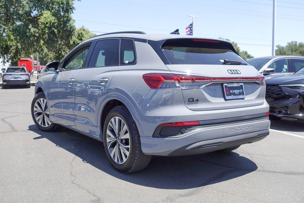 new 2025 Audi Q4 e-tron car, priced at $51,365