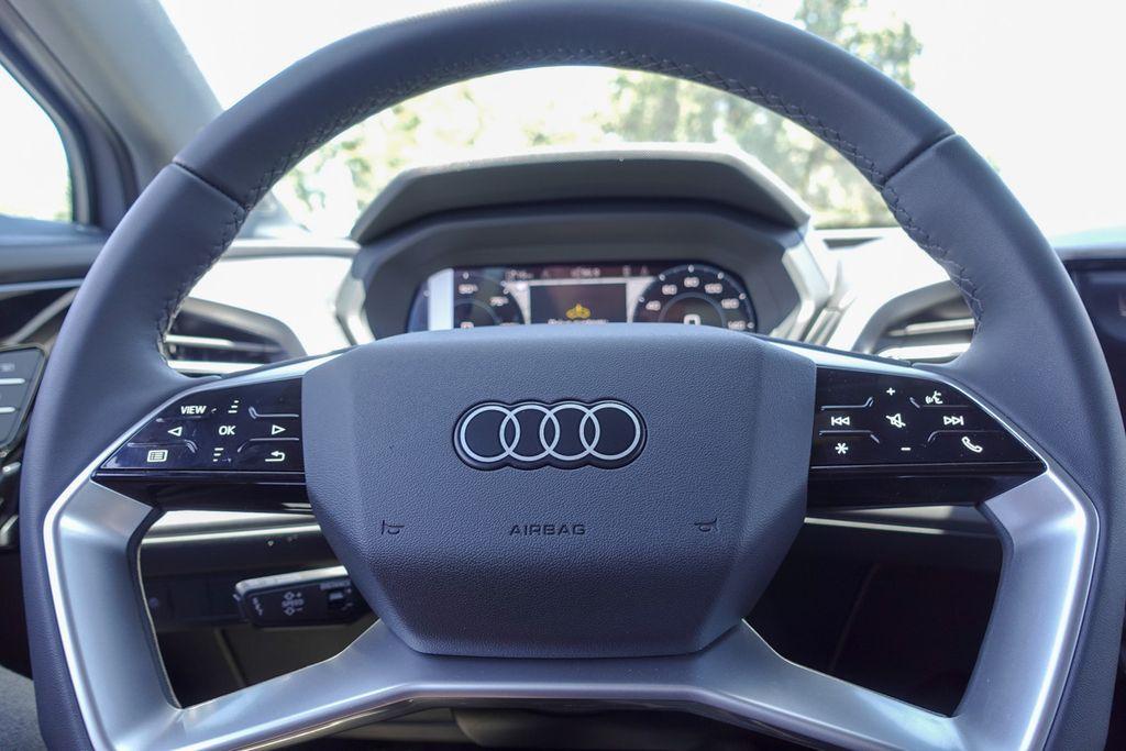 new 2025 Audi Q4 e-tron car, priced at $51,365