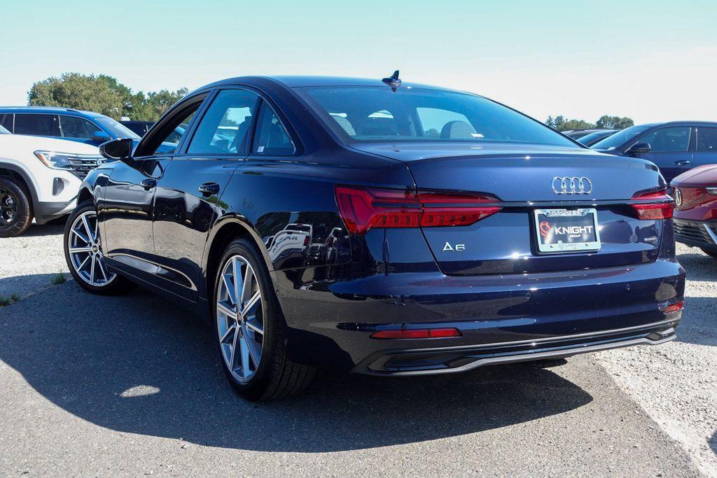 new 2025 Audi A6 car, priced at $54,835