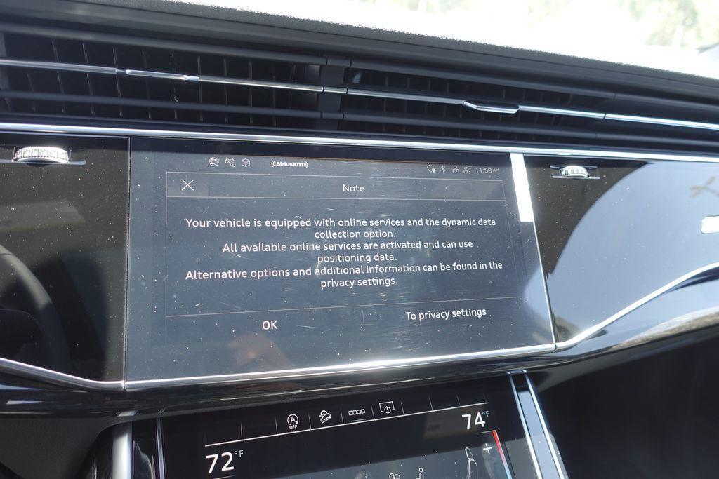 new 2025 Audi Q7 car, priced at $67,250