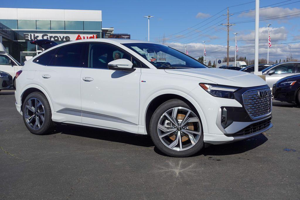 new 2025 Audi Q4 e-tron car, priced at $60,625