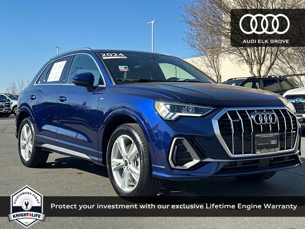 used 2024 Audi Q3 car, priced at $36,295