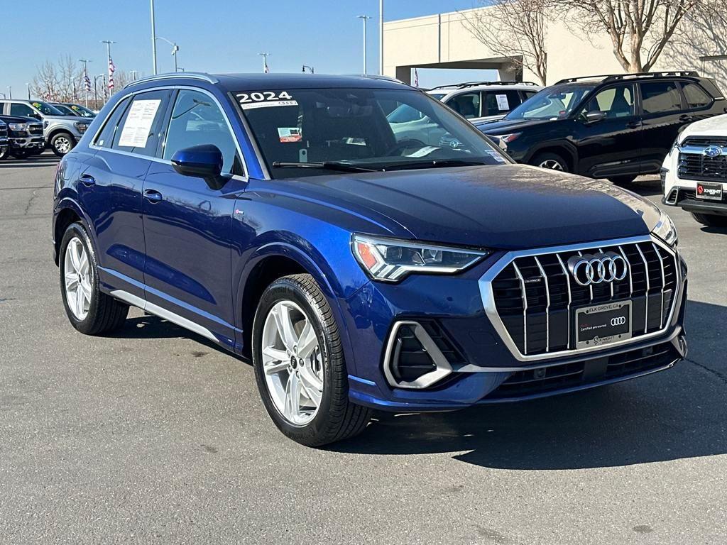 used 2024 Audi Q3 car, priced at $36,295