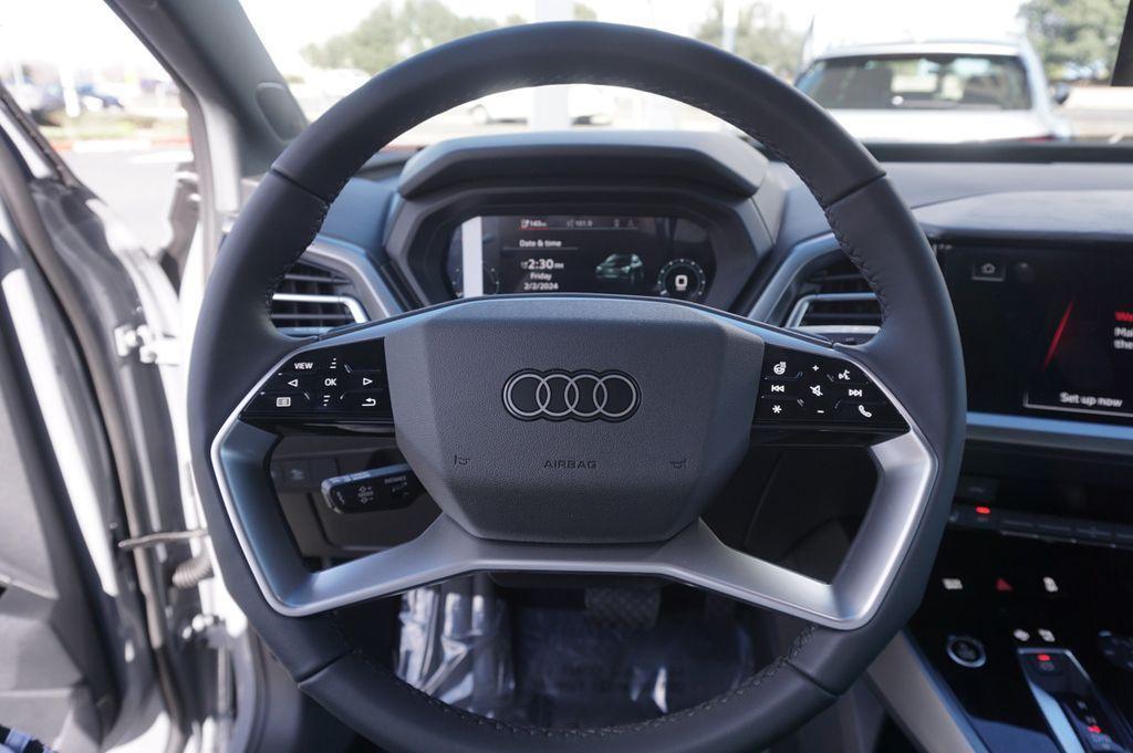 new 2024 Audi Q4 e-tron car, priced at $64,095