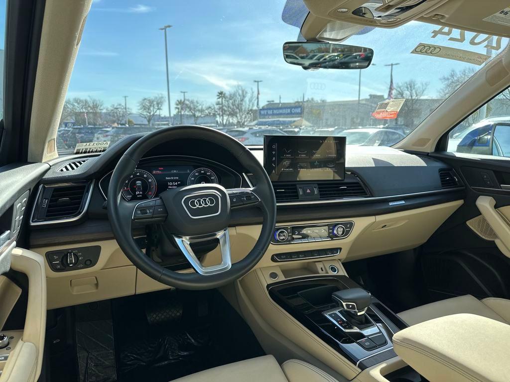 used 2024 Audi Q5 car, priced at $38,297