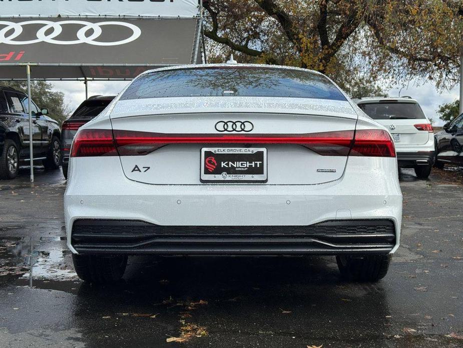 new 2024 Audi A7 car, priced at $87,100