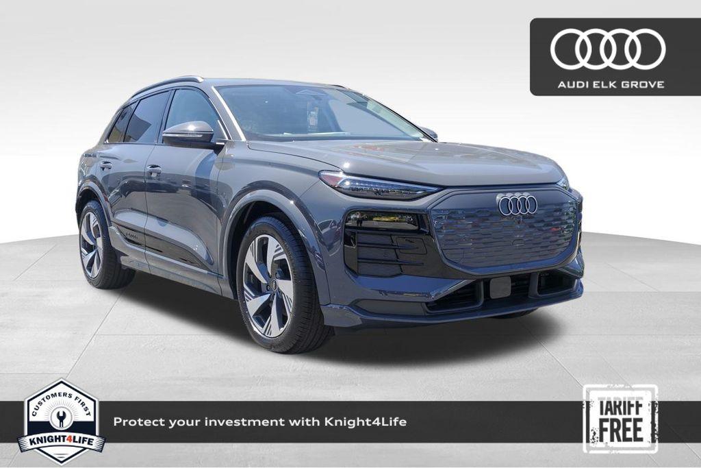 new 2025 Audi Q6 e-tron car, priced at $77,155