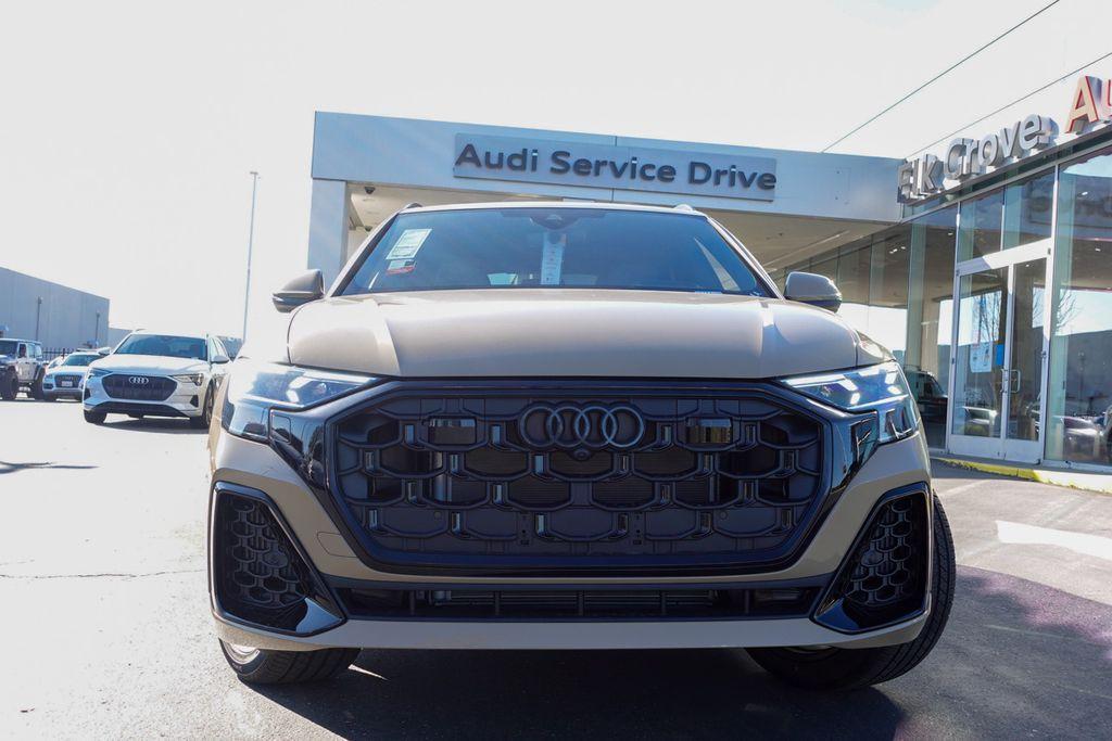 new 2025 Audi Q8 car, priced at $86,055