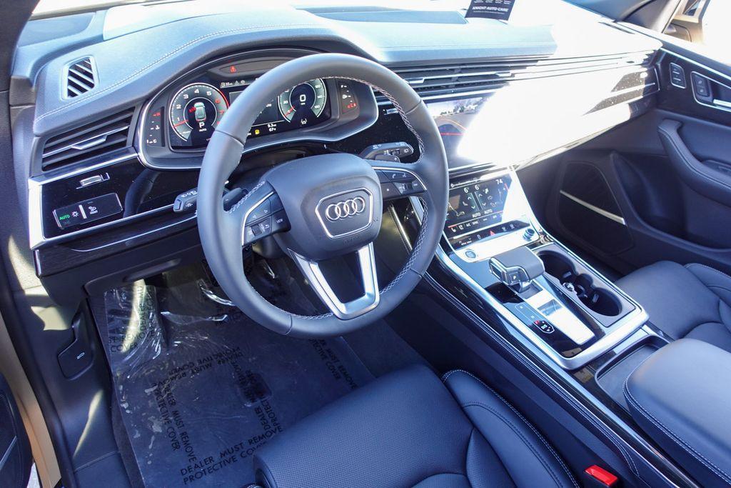 new 2025 Audi Q8 car, priced at $86,055