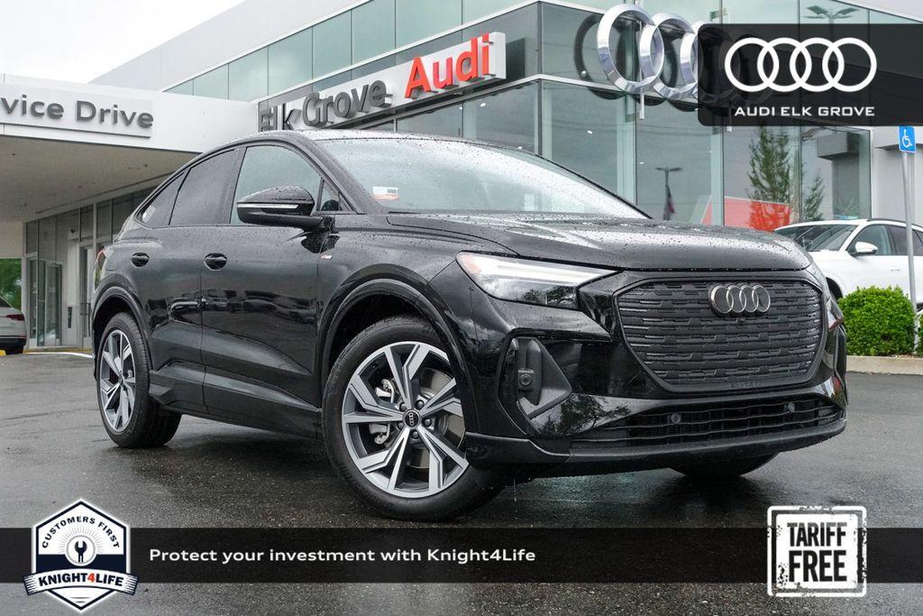 new 2025 Audi Q4 e-tron car, priced at $64,325