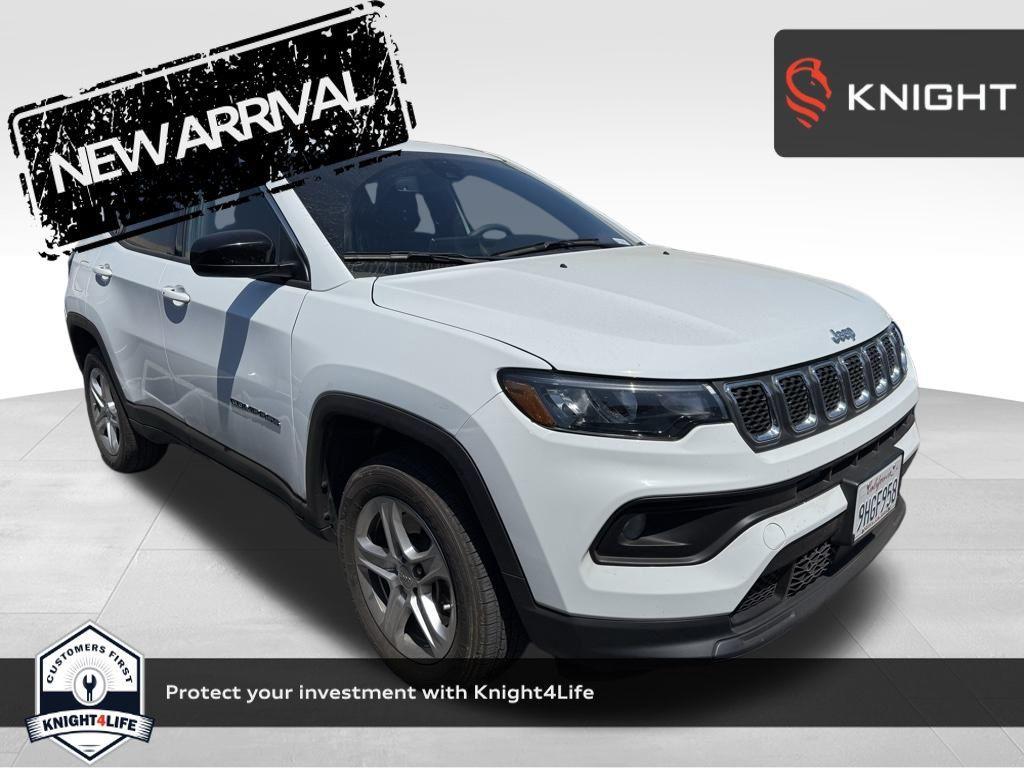 used 2023 Jeep Compass car, priced at $23,861